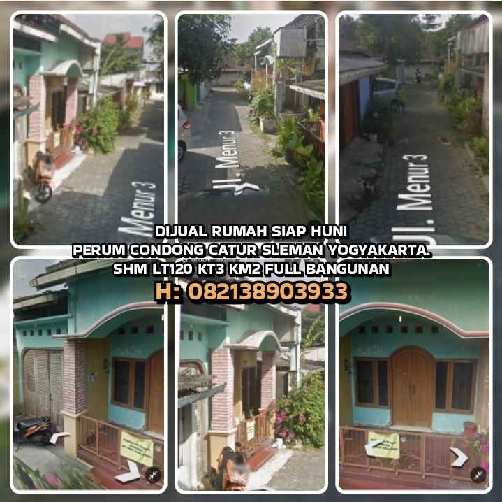 dijual rumah condong catur depok sleman