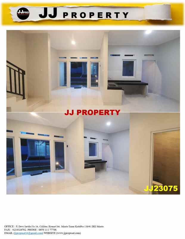 dijual rumah d alika residence tangerang