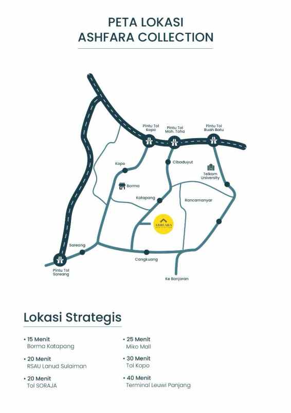 dijual rumah di katapang lokasi strategis