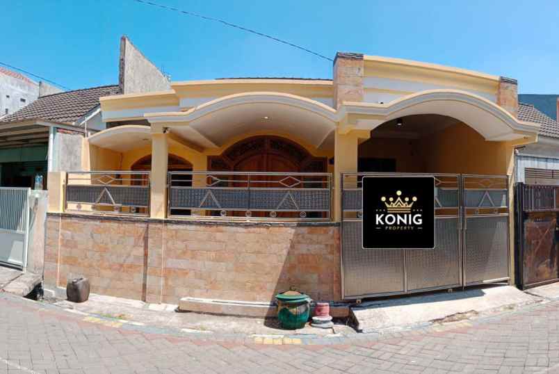 dijual rumah di pondok maritim indah surabaya barat