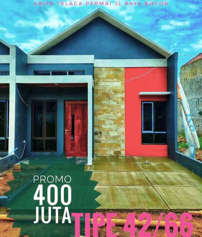 dijual rumah griya telaga permai tapos