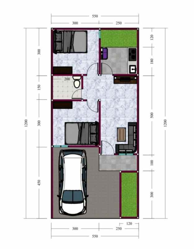 dijual rumah griya telaga permai tapos