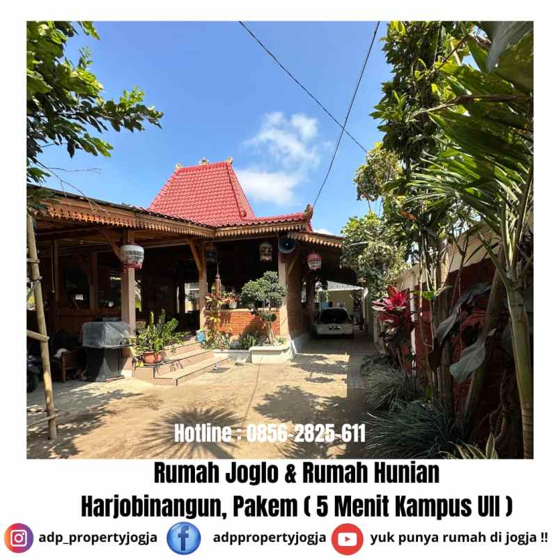 dijual rumah harjobinangun pakem sleman