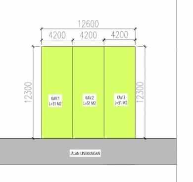 dijual rumah jl bulak ringin cibubur