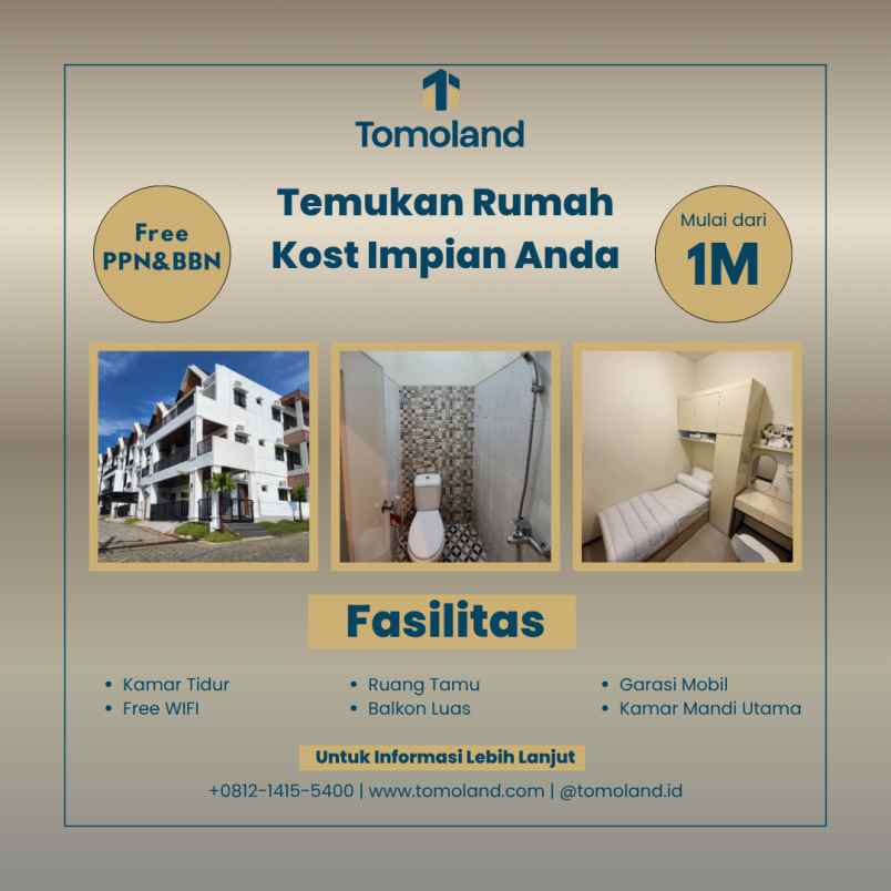 dijual rumah jl chili joyogrand blok