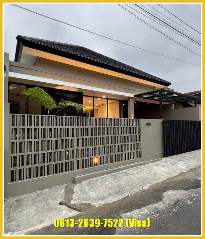 dijual rumah jl kaliurang km 14 pamungkas