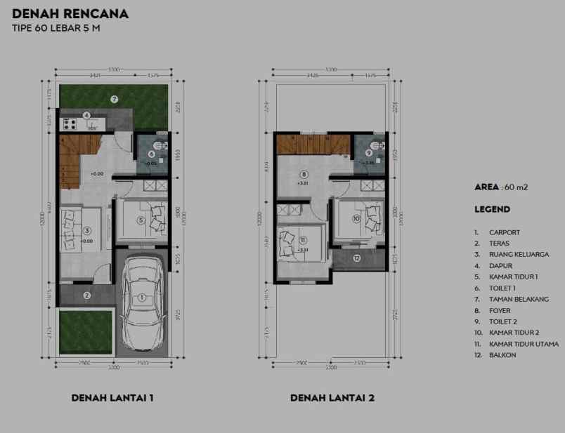 dijual rumah jl kedung waringin