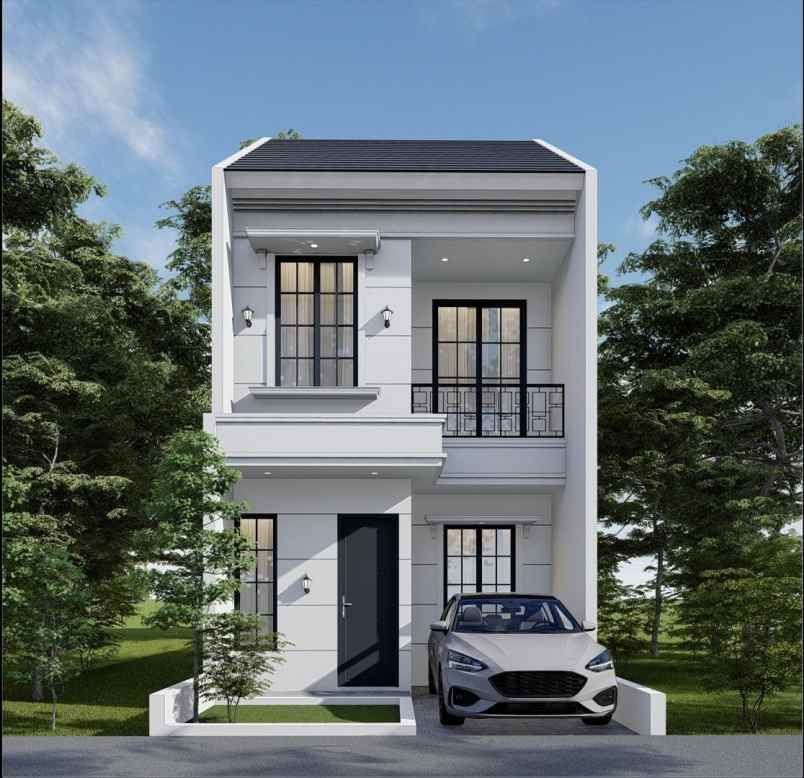 dijual rumah jl kedung waringin