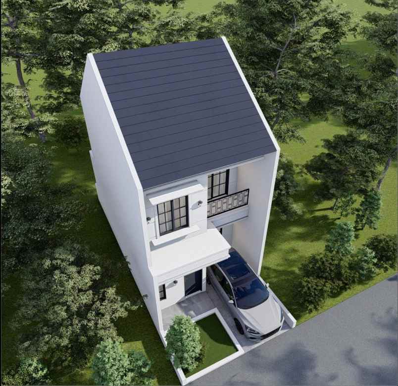 dijual rumah jl kedung waringin