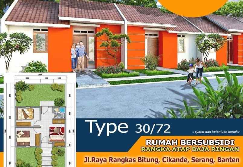 dijual rumah jl raya cikande jayanti