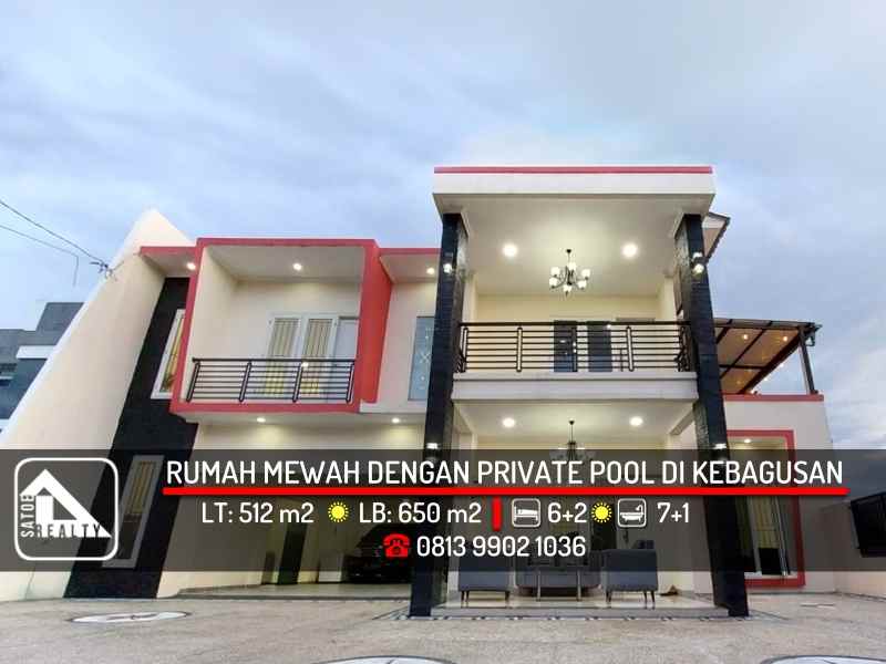 dijual rumah kebagusan jakarta selatan