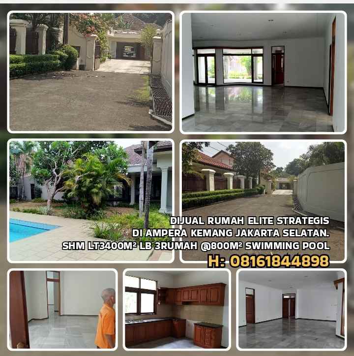 dijual rumah kemang cilandak timur