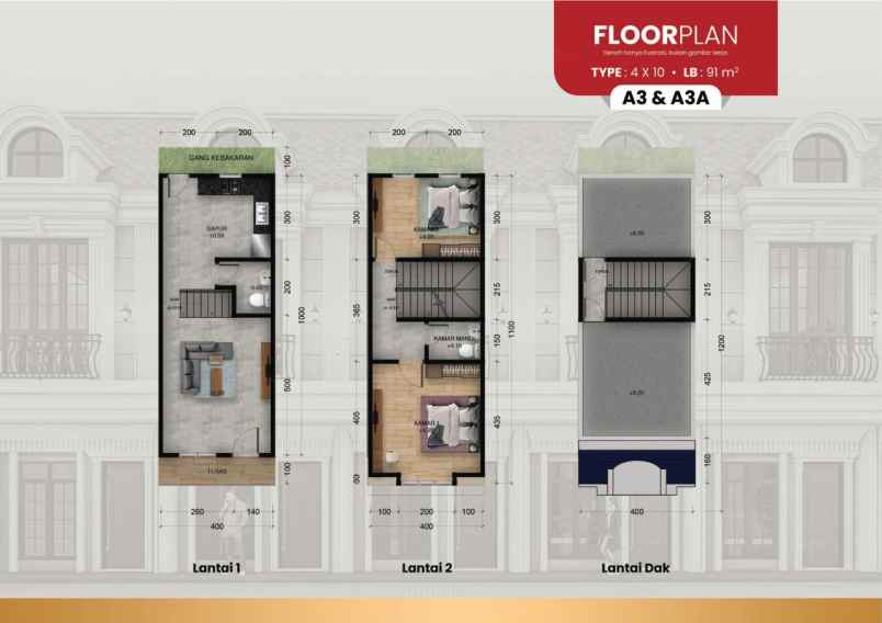 dijual rumah komplek adam malik