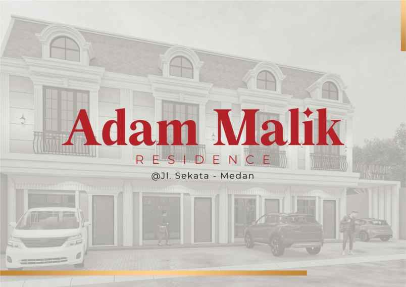 dijual rumah komplek adam malik