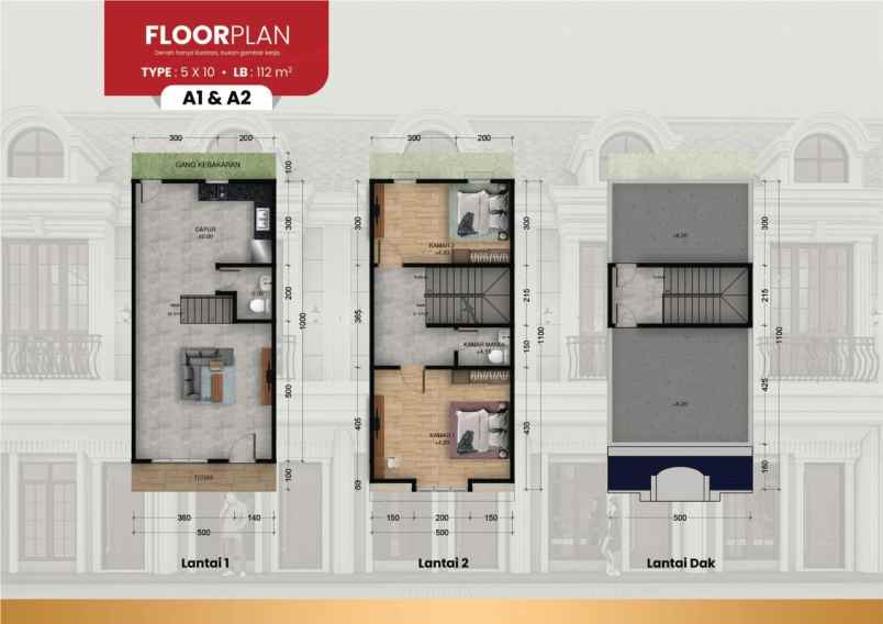 dijual rumah komplek adam malik