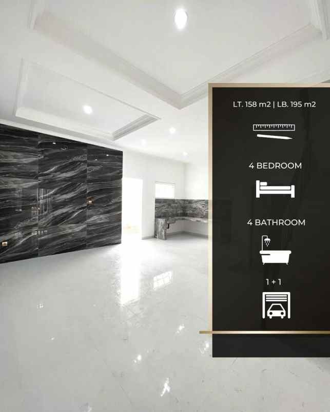 dijual rumah komplek meruya permai