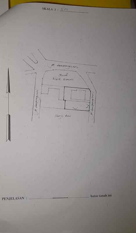 dijual rumah lempongsari gajah mungkur
