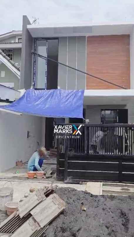 dijual rumah pantai mentari
