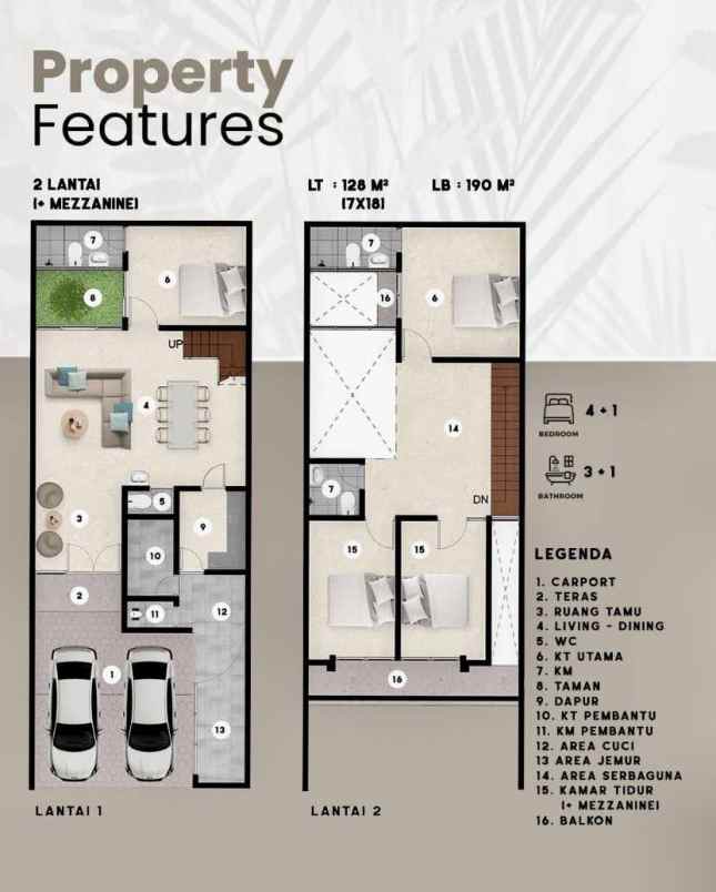 dijual rumah pantai mentari