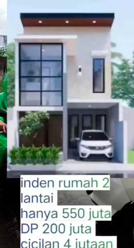 dijual rumah pondok serut pondok kacang
