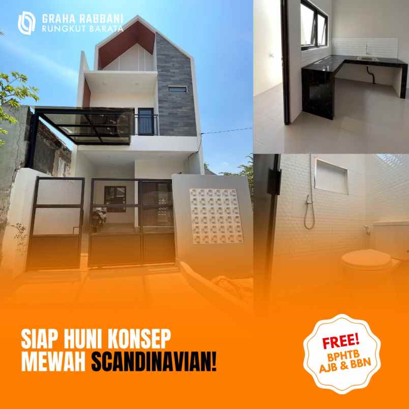 dijual rumah ready rungkut barata surabaya