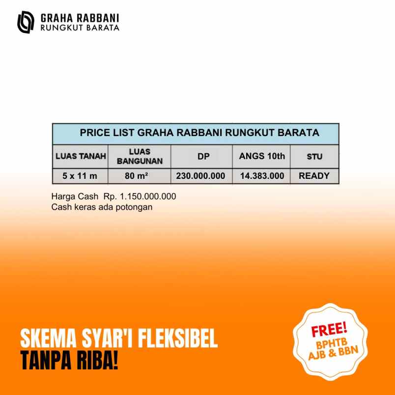 dijual rumah ready rungkut barata surabaya