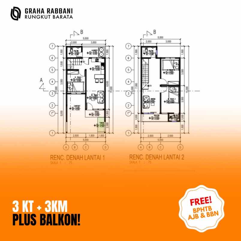 dijual rumah ready rungkut barata surabaya