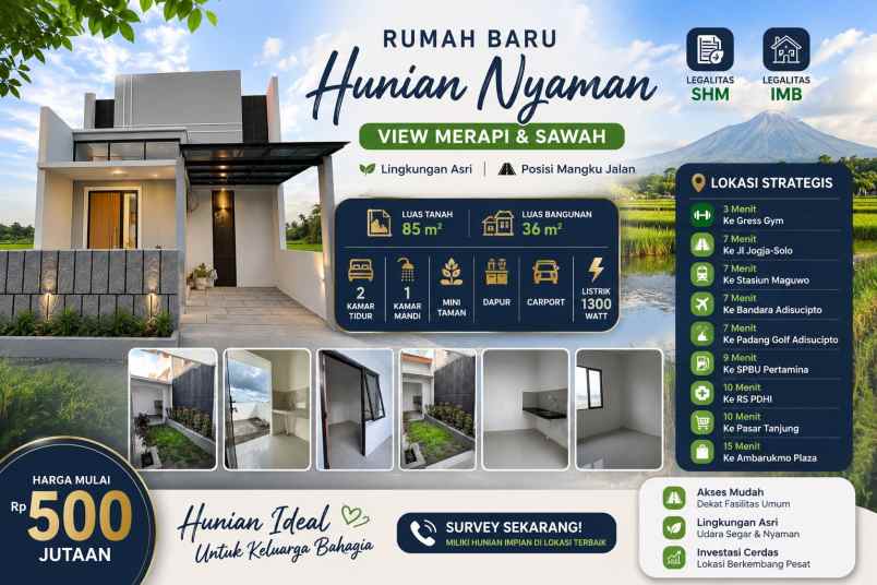 dijual rumah rumah modern virendra