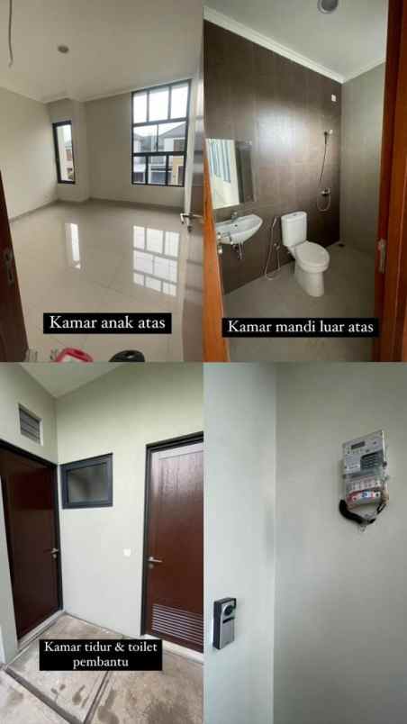 dijual rumah siap huni di kota wisata cibubur