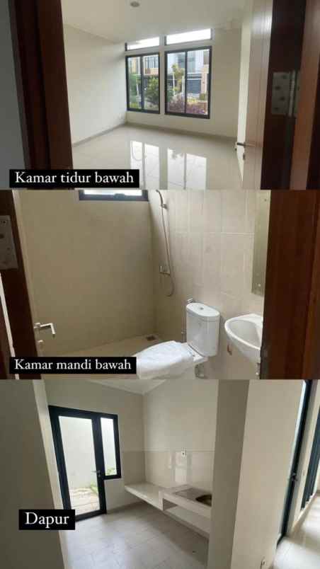 dijual rumah siap huni di kota wisata cibubur