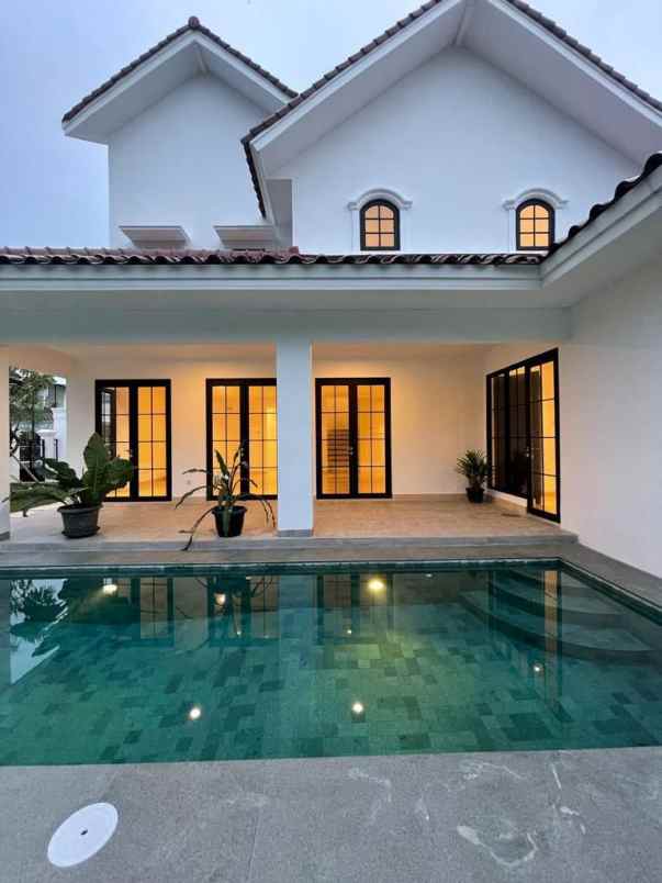 dijual rumah villa delima lebak bulus