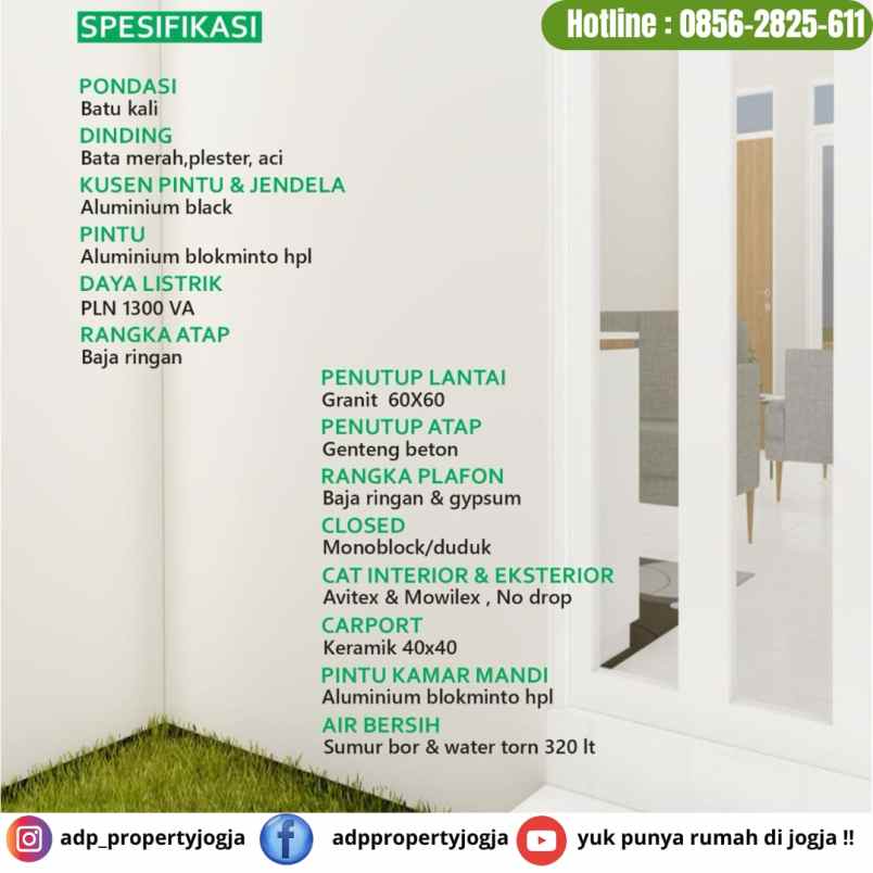 dijual rumah warak sumberadi mlati sleman