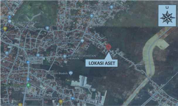 dijual tanah 9 730m2 di kampung besar teluk naga
