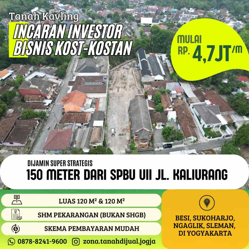 dijual tanah besi sukoharjo ngaglik sleman