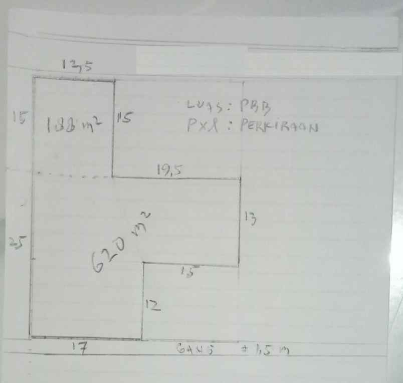 dijual tanah cipinang