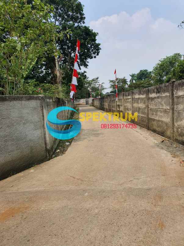 dijual tanah curug rawakalong gunung sindur