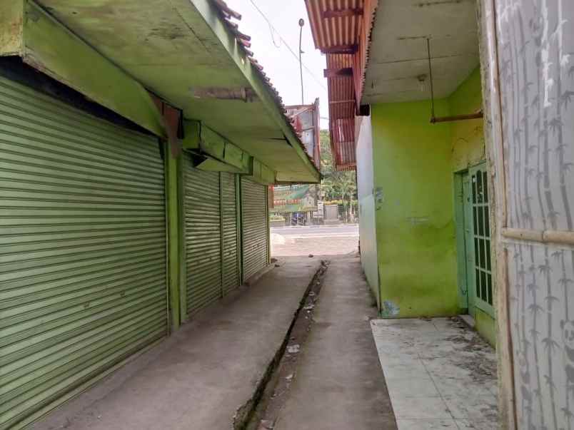 dijual tanah jalan raya lemahabang