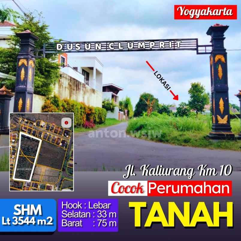 dijual tanah jetis baran sardonoharjo
