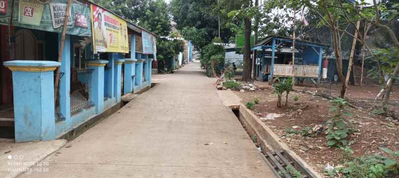 dijual tanah jl bojong menteng kemuning