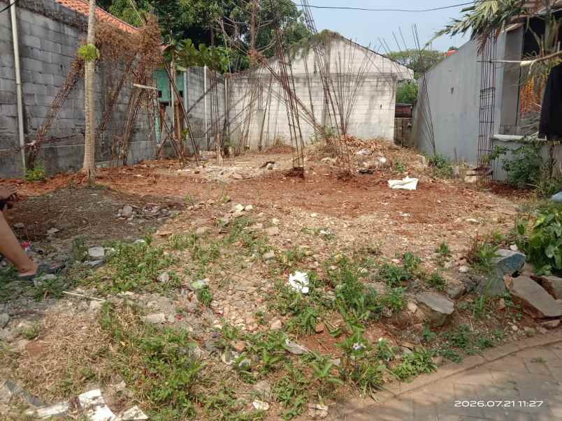 dijual tanah jl h holil kel kreo kec