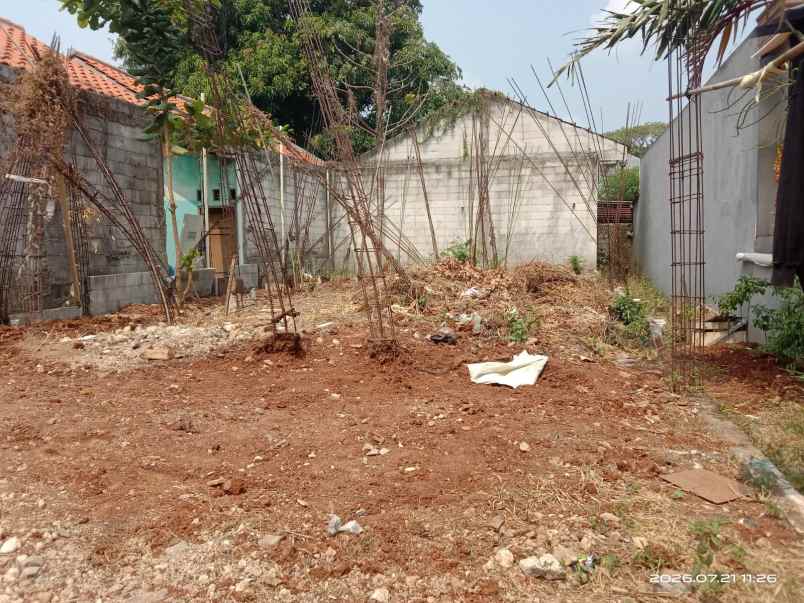 dijual tanah jl h holil kel kreo kec