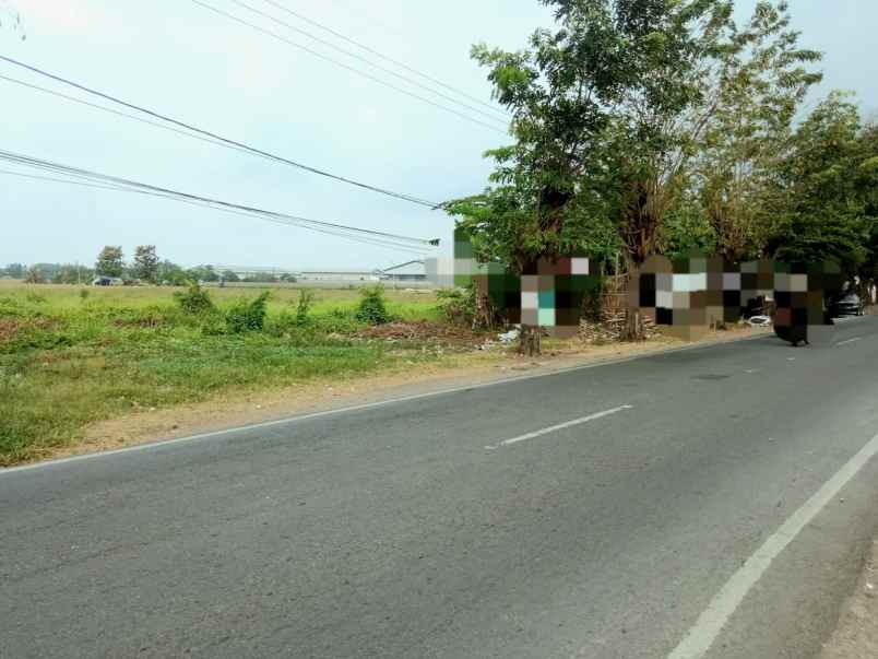 dijual tanah jl karawang barat