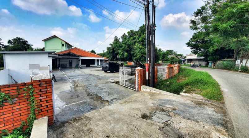 dijual tanah jl raya babelan babelan