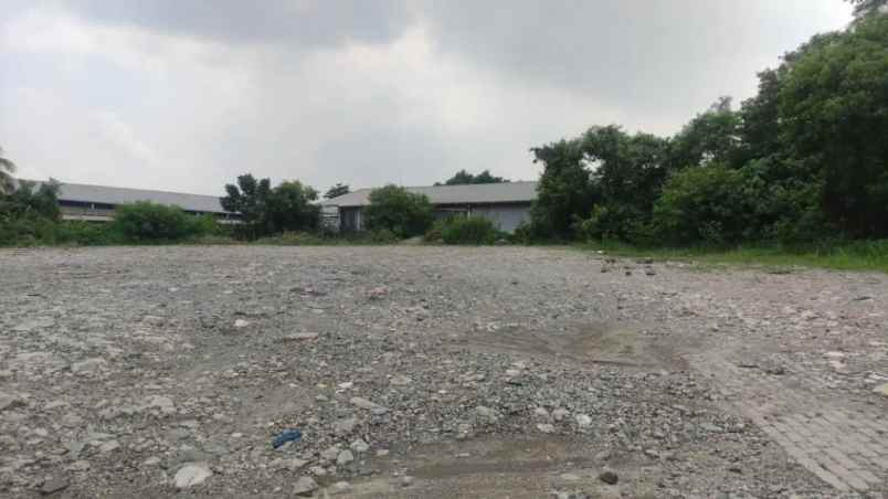 dijual tanah jl raya cikarang cibarusah