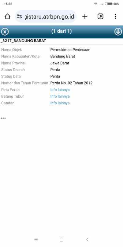 dijual tanah jl sersan bajuri cihideung