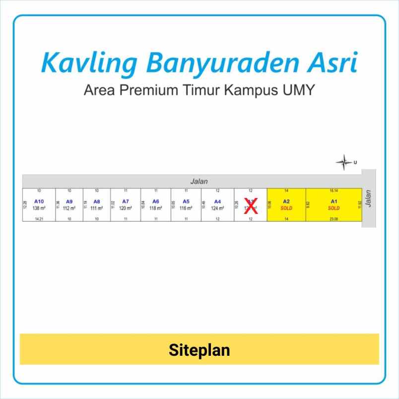 dijual tanah jl titibumi barat