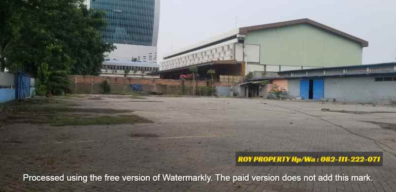 dijual tanah jl yos sudarso tg priok