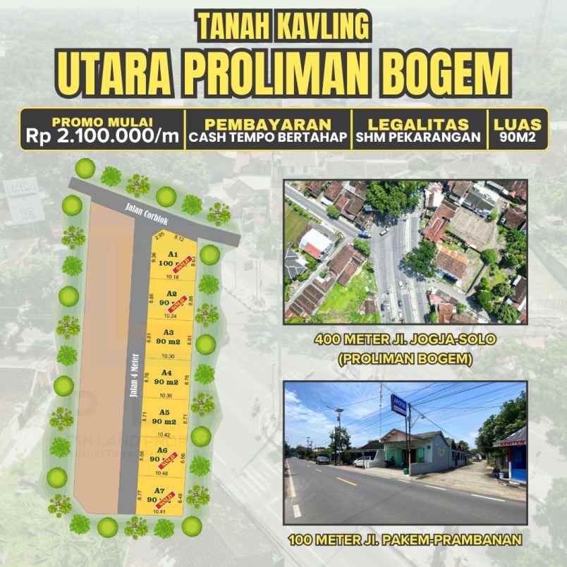 dijual tanah keniten tamanmartani