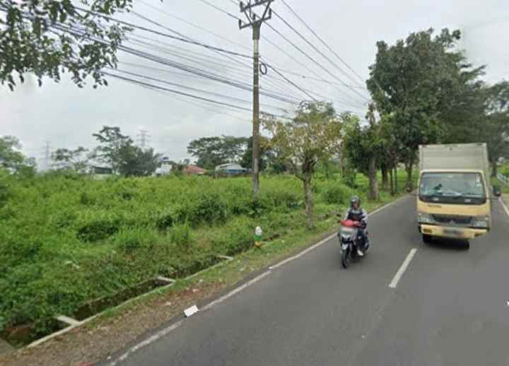 dijual tanah komersil pinggir jalan propinsi