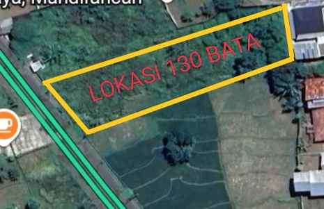 dijual tanah komersil pinggir jalan propinsi